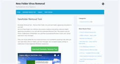 Desktop Screenshot of new-folder-virus.com
